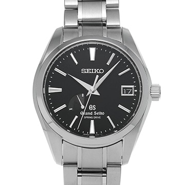 グランドセイコー スプリングドライブ SBGA003 ブラック メンズ 時計 【中古】【wristwatch】
