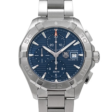 タグ ホイヤー アクアレーサー キャリバー16 クロノグラフ CAY2112.BA0927 ブルー メンズ 時計 【中古】【wristwatch】