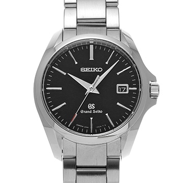 グランドセイコー クォーツ SBGX083 ブラック メンズ 時計 【中古】【wristwatch】