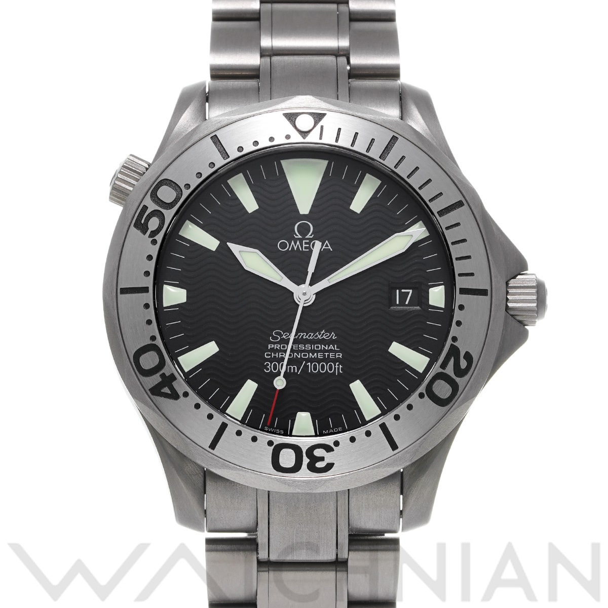 オメガ シーマスター プロフェッショナル 300 2231.50 ブラック メンズ 時計 【中古】【wristwatch】