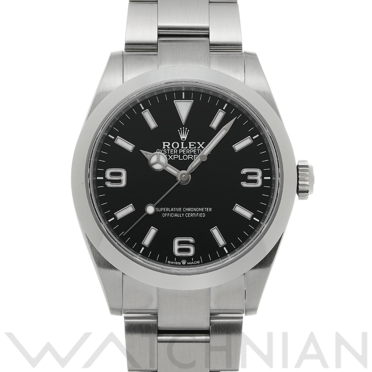 ロレックス エクスプローラー 40 224270 ブラック メンズ 時計 【中古】【wristwatch】