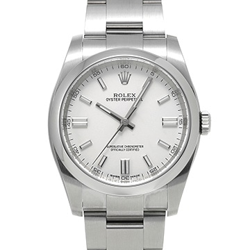 ロレックス オイスターパーペチュアル 36 116000 シルバー メンズ 時計 【中古】【wristwatch】