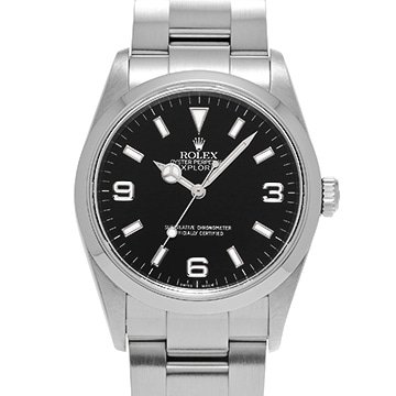 ロレックス エクスプローラー 114270 ブラック メンズ 時計 【中古】【wristwatch】