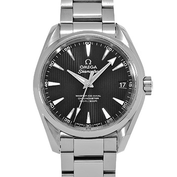 オメガ シーマスター アクアテラ マスター コーアクシャル 231.10.39.21.01.002 ブラック メンズ 時計 【中古】【wristwatch】