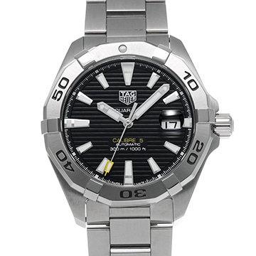 タグ ホイヤー アクアレーサー キャリバー5 WBD2110.BA0928 ブラック メンズ 時計 【中古】【wristwatch】
