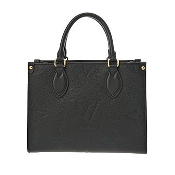 ルイ ヴィトン モノグラムジャイアントアンプラント オンザゴー PM 2WAY ノワール M45653 レザー レディース バッグ 【中古】【bag】