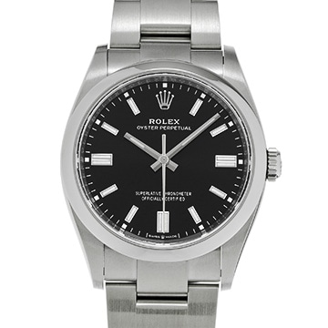 ロレックス オイスターパーペチュアル 36 126000 ブラック メンズ 時計 【中古】【wristwatch】