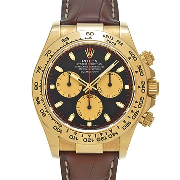ロレックス コスモグラフ デイトナ 116518 ブラック メンズ 時計 【中古】【wristwatch】