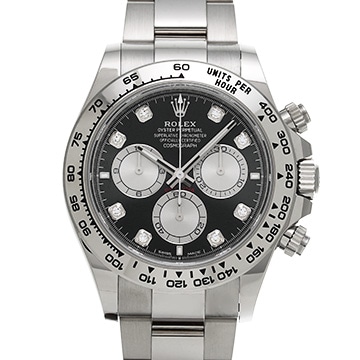 ロレックス コスモグラフ デイトナ 126509G ブライトブラック/スチール/ダイヤモンド メンズ 時計 【中古】【wristwatch】