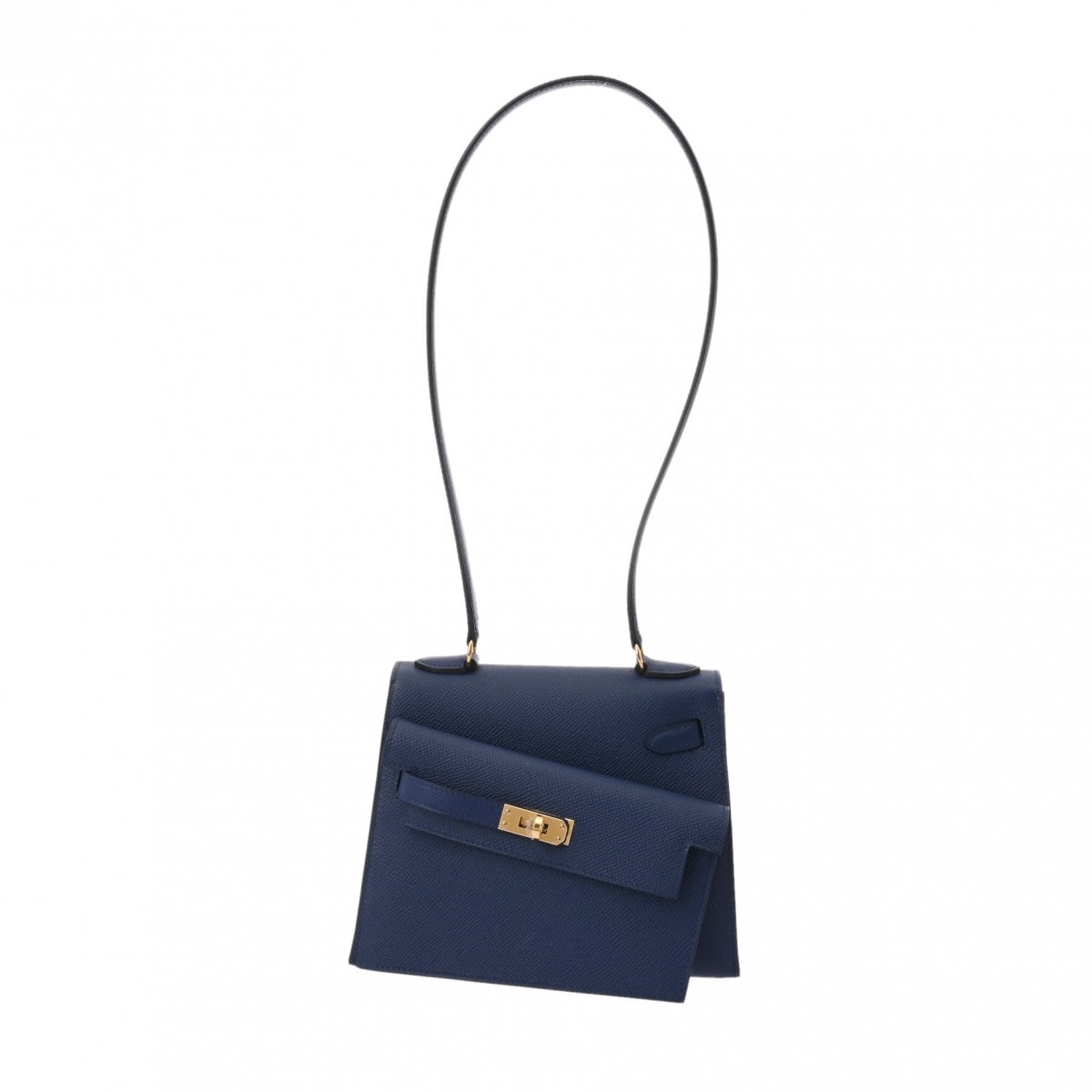 エルメス ケリー 20 無秩序 ブルーサフィール ヴォーエプソン レディース バッグ 【未使用】【bag】