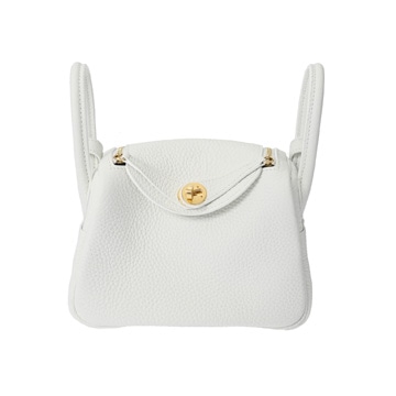 エルメス リンディ ミニ ニューホワイト トリヨンクレマンス レディース バッグ 【未使用】【bag】