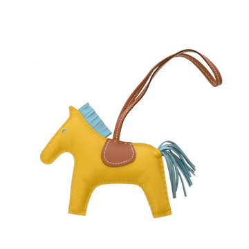 エルメス ロデオ MM ジョーヌナプル/ゴールド/セレスト アニョーミロ ユニセックス 【中古】【other】