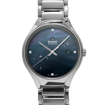 ラドー トゥルーダイヤ  763.0057.3 ブラックシェル/ダイヤモンド メンズ 時計 【中古】【wristwatch】