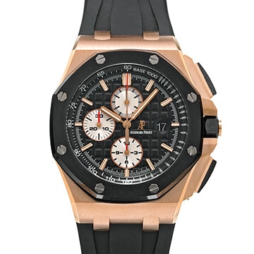 オーデマ ピゲ ロイヤルオーク オフショア クロノグラフ 26401RO.OO.A002CA.01 ブラック/シルバー メンズ 時計 【中古】【wristwatch】