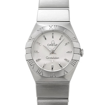 オメガ コンステレーション クォーツ 123.10.24.60.02.001 シルバー レディース 時計 【中古】【wristwatch】