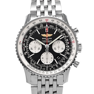 ブライトリング ナビタイマー 01 AB012012/BB01 ブラック/シルバー メンズ 時計 【中古】【wristwatch】