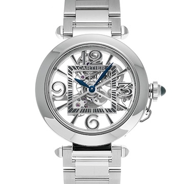 カルティエ パシャ ドゥ カルティエ 41mm WHPA0007 スケルトン メンズ 時計 【中古】【wristwatch】