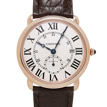 カルティエ ロンド ルイ カルティエ W6801005 シルバー メンズ 時計 【中古】【wristwatch】