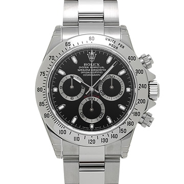 ロレックス コスモグラフ デイトナ 116520 ブラック メンズ 時計 【中古】【wristwatch】