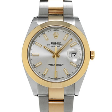 ロレックス デイトジャスト 41 126303 シルバー メンズ 時計 【中古】【wristwatch】