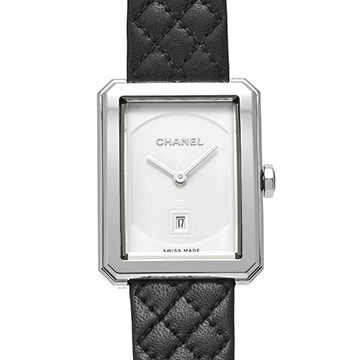 シャネル ボーイフレンド H6954 ホワイト レディース 時計 【中古】【wristwatch】