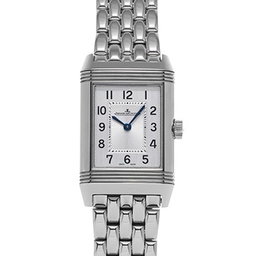 ジャガー ルクルト レベルソ クラシック スモール デュエット Q2668130 シルバーグレー/ブラック レディース 時計 【中古】【wristwatch】