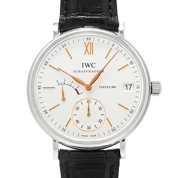 IWC ポートフィノ ハンドワインド 8デイズ IW510103 シルバー メンズ 時計 【中古】【wristwatch】