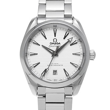 オメガ シーマスター アクアテラ コーアクシャル マスタークロノメーター 220.10.38.20.02.001 シルバー メンズ 時計 【中古】【wristwatch】