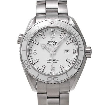 オメガ シーマスター プラネットオーシャン 600 コーアクシャル 232.30.38.20.04.001 ホワイト ユニセックス 時計 【中古】【wristwatch】