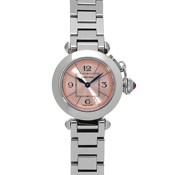 カルティエ ミスパシャ W3140008 ピンク レディース 時計 【中古】【wristwatch】