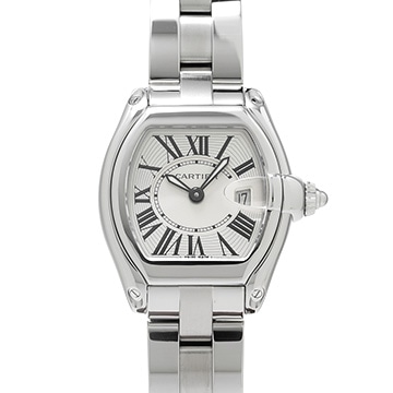 カルティエ ロードスター SM W62016V3 シルバー レディース 時計 【中古】【wristwatch】