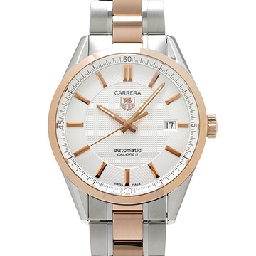 タグ ホイヤー カレラ キャリバー5 WV215E.BD0735 シルバー メンズ 時計 【中古】【wristwatch】