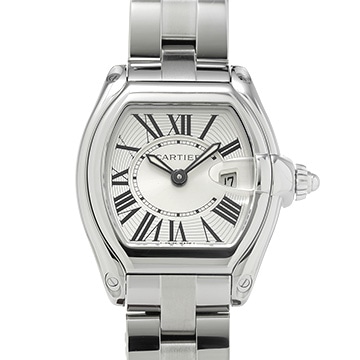 カルティエ ロードスター SM W62016V3 シルバー レディース 時計 【中古】【wristwatch】