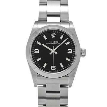 ロレックス オイスターパーペチュアル 67480 ブラック ユニセックス 時計 【中古】【wristwatch】