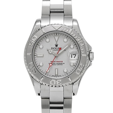 ロレックス ヨットマスター 35 168622 グレー ユニセックス 時計 【中古】【wristwatch】
