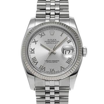 ロレックス デイトジャスト 116234 グレー メンズ 時計 【中古】【wristwatch】