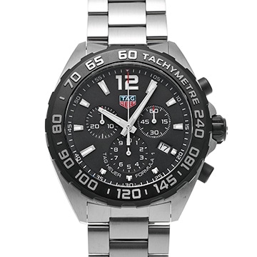 タグ ホイヤー フォーミュラ1 クォーツ クロノグラフ CAZ1010.BA0842 ブラック メンズ 時計 【中古】【wristwatch】