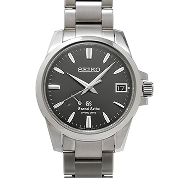 グランドセイコー スプリングドライブ パワーリザーブ SBGA081 グレー メンズ 時計 【中古】【wristwatch】
