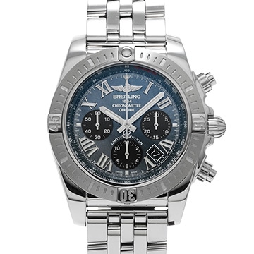 ブライトリング クロノマット JSP ローマンインデックス ブラックマザーオブパール リミテッド AB01153A1B1A1 ブラックシェル/ブラック メンズ 時計 【中古】【wristwatch】