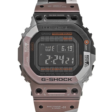 カシオ G-SHOCK GMW-B5000シリーズ フルメタル GMW-B5000TVB-1JR ブラック メンズ 時計 【中古】【wristwatch】