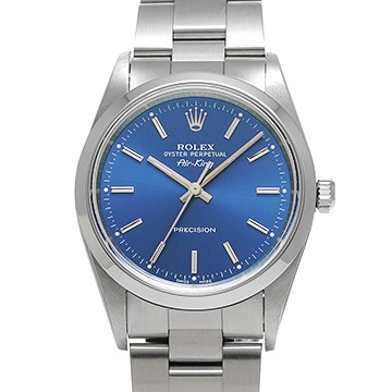 ロレックス エアキング 14000M ブルー メンズ 時計 【中古】【wristwatch】