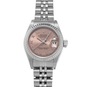 ロレックス デイトジャスト 79174 ピンク レディース 時計 【中古】【wristwatch】