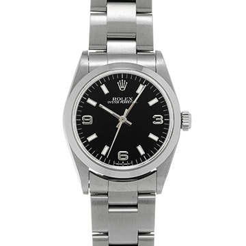 ロレックス オイスターパーペチュアル 67480 ブラック ユニセックス 時計 【中古】【wristwatch】