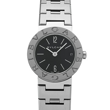 ブルガリ ブルガリブルガリ BB23SS ブラック/ダイヤモンド レディース 時計 【中古】【wristwatch】