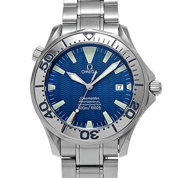 オメガ シーマスター プロフェッショナル 300 2255.80 ブルー メンズ 時計 【中古】【wristwatch】