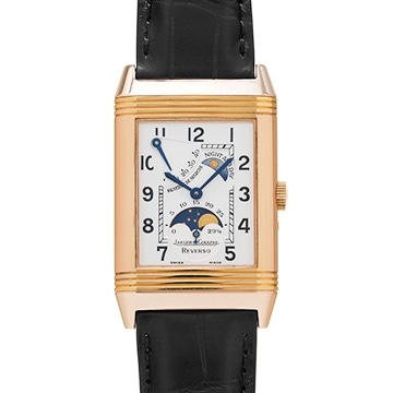 ジャガー ルクルト レベルソ サンムーン 270.240.632B シルバー メンズ 時計 【中古】【wristwatch】