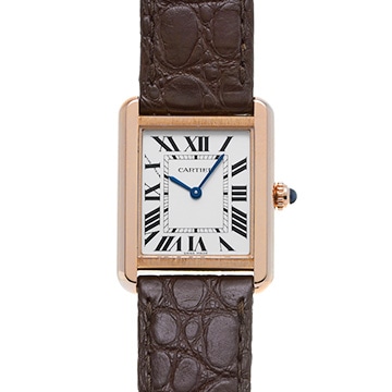 カルティエ タンク ソロ SM W5200024 シルバー レディース 時計 【中古】【wristwatch】