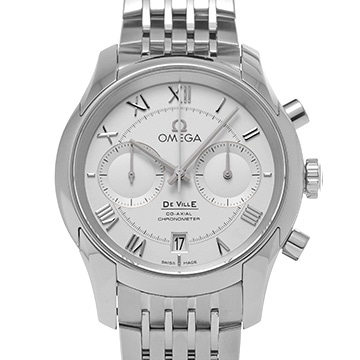 オメガ デ・ヴィル アワービジョン コーアクシャル クロノグラフ 431.10.42.51.02.001 シルバー メンズ 時計 【中古】【wristwatch】