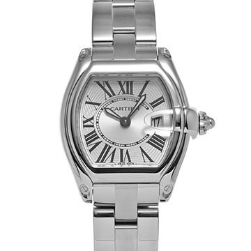 カルティエ ロードスター SM W62016V3 シルバー レディース 時計 【中古】【wristwatch】