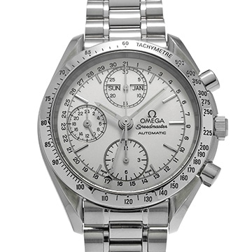 オメガ スピードマスター トリプルカレンダー 3521.30 ホワイト メンズ 時計 【中古】【wristwatch】